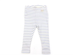 Petit Piao spring blue striped leggings